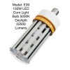 daylight 150W LED Corn Light Bulb 5000K Daylight 22500 Lumens