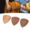 Wood Guitar Pick Holder Set 3 Pcs Wooden Guitar Picks