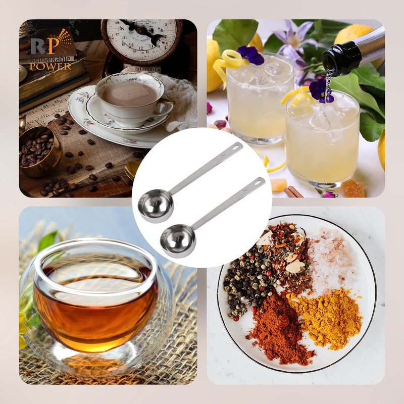 RP Remarkable Power, 4 Pack 30 ml Silver Stainless Steel