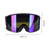 Ski Windproof Glasses Goggles Double Layer Anti Fog Sphere Large