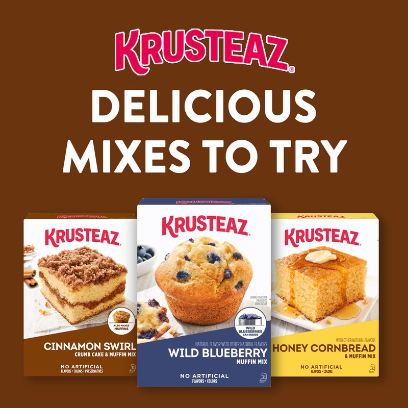 Krusteaz Chocolate Chunk Muffin Mix, With Real Chocolate, No Artificial