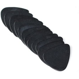 Guitar Picks, 10Pcs Black Guitar Picks, Guitar Plectrums for Your Electric, Acoustic, or Bass Guitar