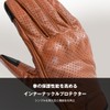 Komine 2025 New Model Motorcycle 06-264 GK-264 Protective Leather Gloves