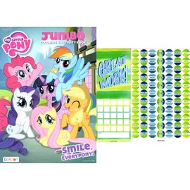 My Little Pony - Smile Every Pony! - Jumbo Coloring & Activity Books + Award Stickers and Charts