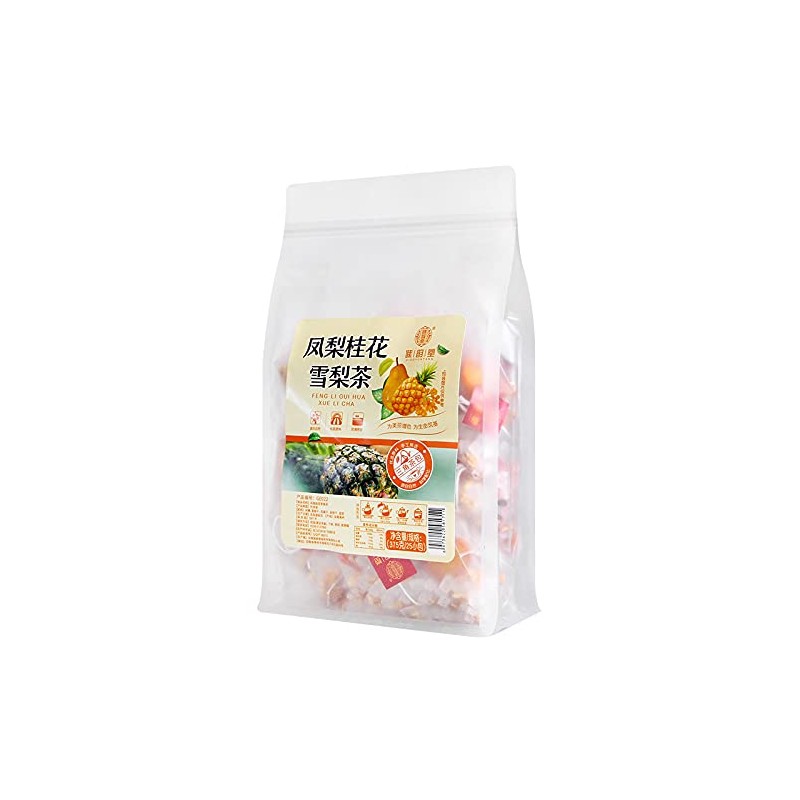 Pineapple sweet-scented osmanthus snow pear tea 13.22 oz（15g×25 packets） of