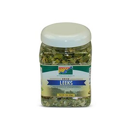 Mother Earth Products Dried Leek Rings, Quart Jar, 3 Oz (Pack of 1)