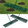Heavy Duty 46 Inch Lawn Leveling Rake Steel Tines Garden