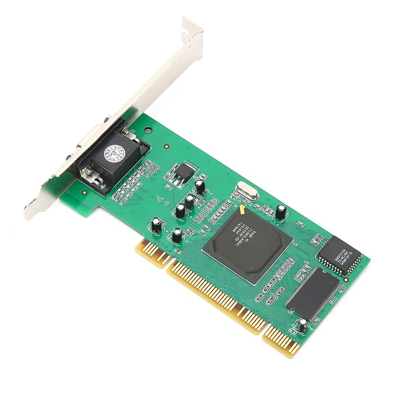 Jectse 8MB PCI Graphics Card VGA 32 Bit Multi-Display Support