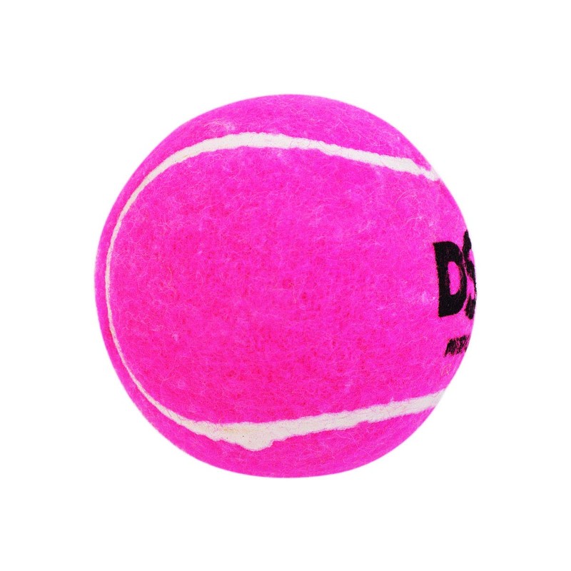 DSC Nitro Rubber Light Pink Cricket Tennis Ball(Pack of 12)