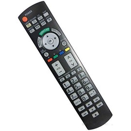 Replacement Remote Controller for Panasonic TVs TC-P50VT25 TC-P65ST30 TC-P50V10 TC-P55ST30 TC-P58VT25