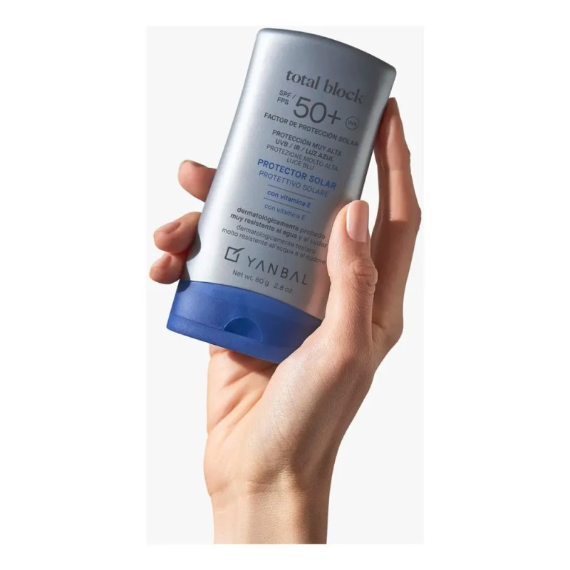 Bloqueador Solar Fps50+ Total Block Yanbal 80g
