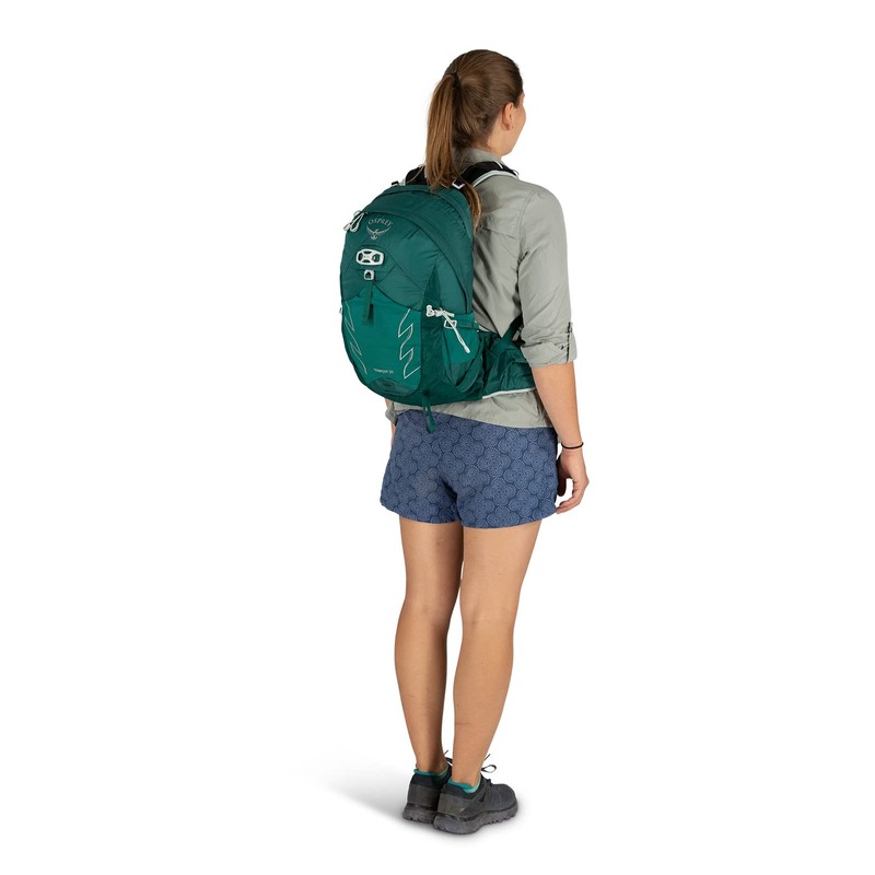 Osprey Tempest 20L Women's Hiking Backpack with Hipbelt, Jasper Green,