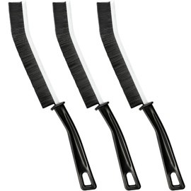 Sutinban 3 Pcs Hard Bristle Crevice Cleaning Brush-Thin Gap Cleaning Brush, Small Cleaning Brush, Grout Brush, Kitchen Brush, Multifunctional Cleaning Tools for Narrow Corner Tight Spaces