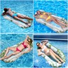 CLHXWU Inflatable Water Hammock, Air Mattress Pool Adults, Floating Air