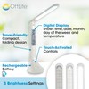 OttLite ClearSun LED Travel Task Lamp - Cordless, Digital Display