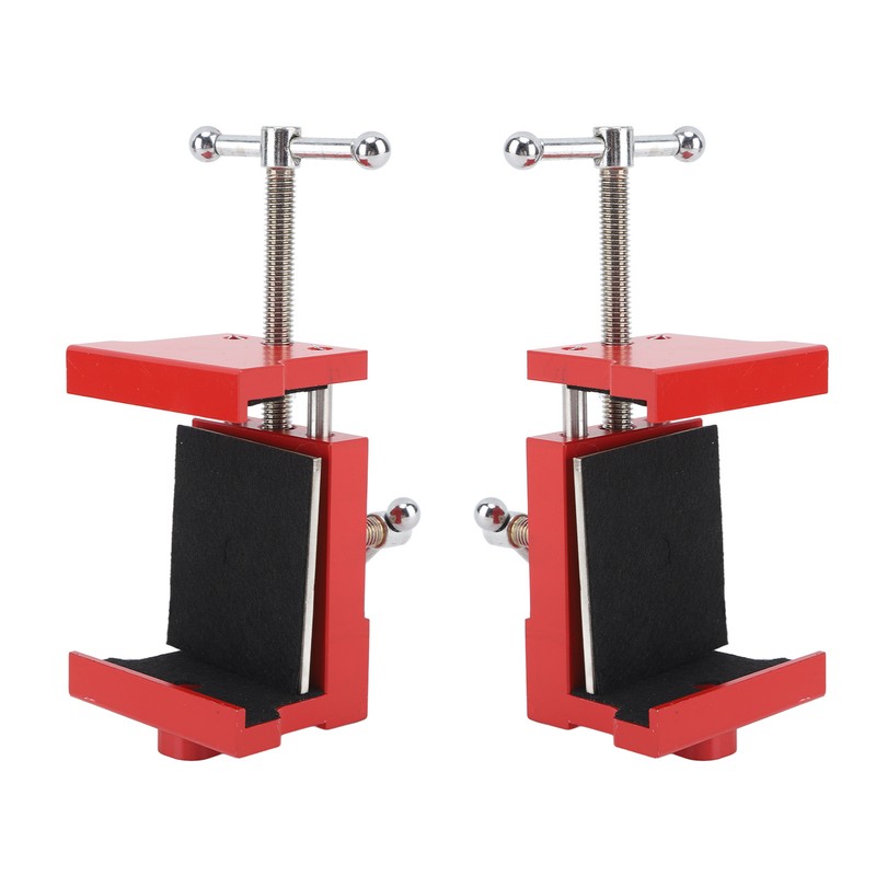 2Pcs Cabinet Clamps Firm Fixing Easy Operation Rugged Portable Face