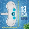 U.S. Pool Supply 13" Weighted Pool Vacuum Head with Nylon