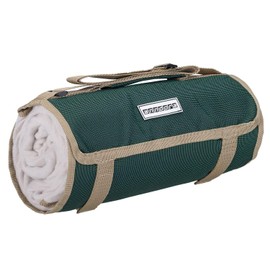 anndora Fleece Picnic Blanket Waterproof 125 x 150 cm Choice of Colours, green beige