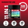 Suplemento Nad+ 11 En 1 Ribósido Nicotinamida + Resveratrol