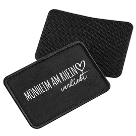 Huuraa Patch Monheim am Rhein verliebt Geschenk Black für Mütze Monheim am Rhein Präsent