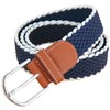 FREESE Men's Woven Mesh Belt, Business & Casual, Gentlemen, Elastic,