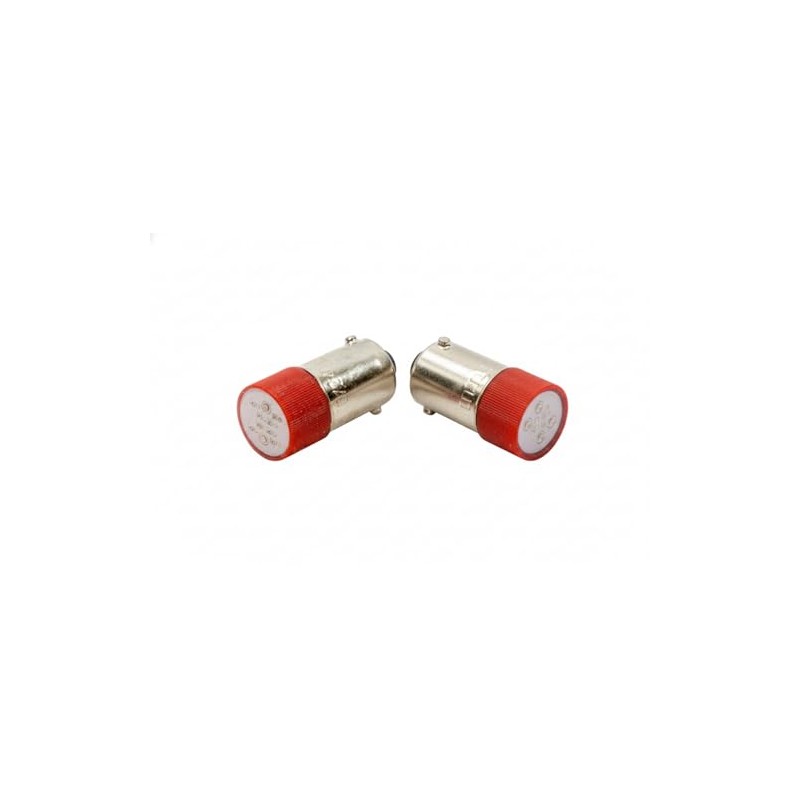 Alpinetech SMD 24V AC/DC LED Miniature Bayonet BA9s 9mm Base
