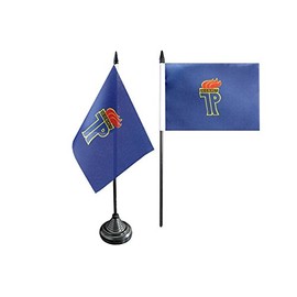 Flaggenfritze Table Flag Pioneer Organisation Ernst Thälmann DDR + Free Sticker
