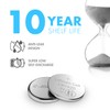 Tenergy CR1620 3V Lithium Button Cell Battery, for Car Keys,