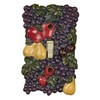 Tuscan Grape Strawberry Apple Pear Fruit Kitchen Dining Room Single