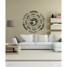 Vinyl Wall Decal Sticker Coffee Shop OS_DC180s