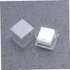 Operitacx 100pcs Microscope Cover Glasses Square Coverslips Microscope Cover Slips