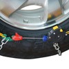ECCPP Set of 2 Snow Tire Chains,for Tire Width 215