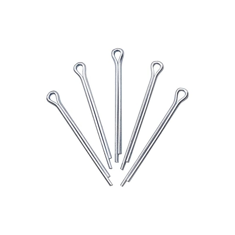 SKIR'CO (1000 pcs) Zinc Plated Steel Cotter Pins 1 x