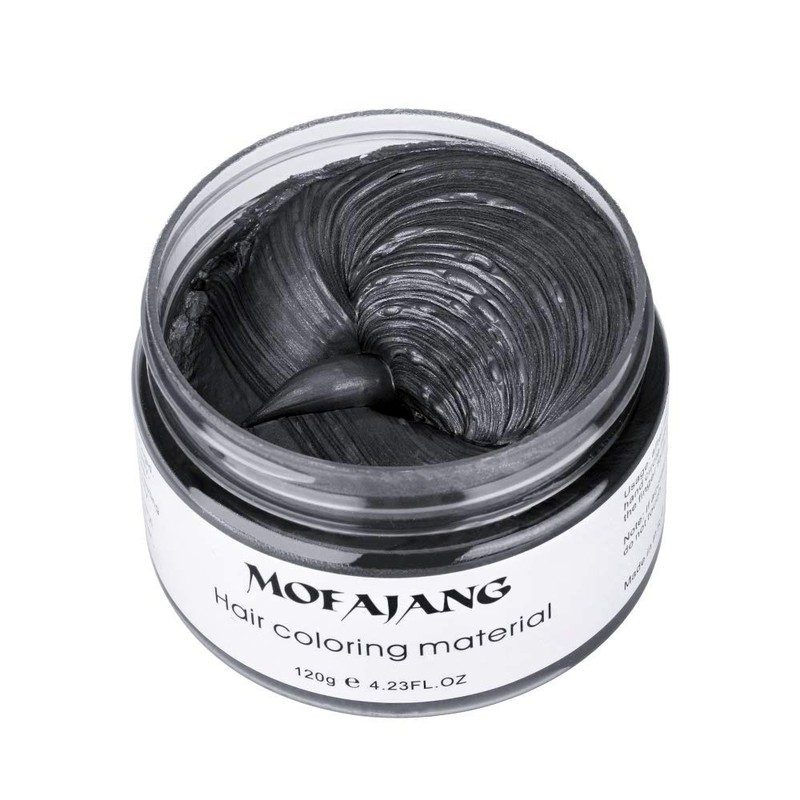 MOFAJANG Unisex Hair Wax Color Dye Styling Cream Mud, Natural