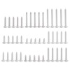 45Pcs SelfTapping Screw Set Cross Oval Head 304 Stainless Steel