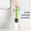 Vigar Cactus Toilet Brush Set, Toilet Brush and Holder Set