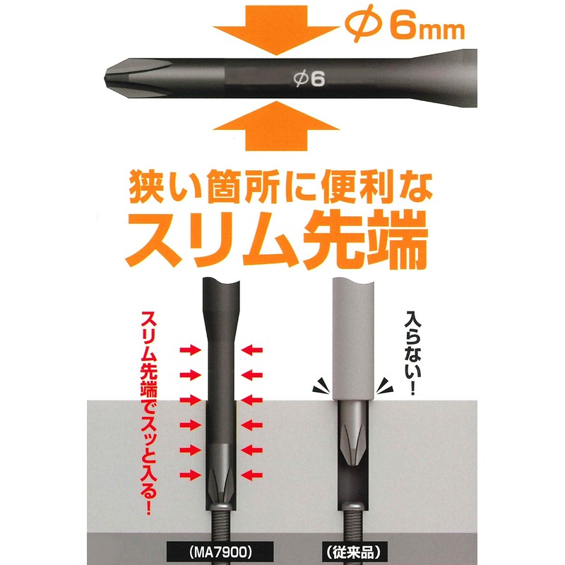 ANEX MA7900-6x100 Insulated Driver, Military Color, GranGear x ANEX Collaboration