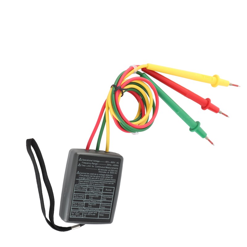 3 Phase Alternating Current Phase Meter Compact 3P Alternating Current