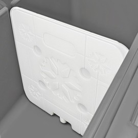 52 QT Ice Pack Cooler Divider, Compatible with RTIC 52QT Ultra Light Cooler, Freezable Cooler Divider, Cooler Accessories