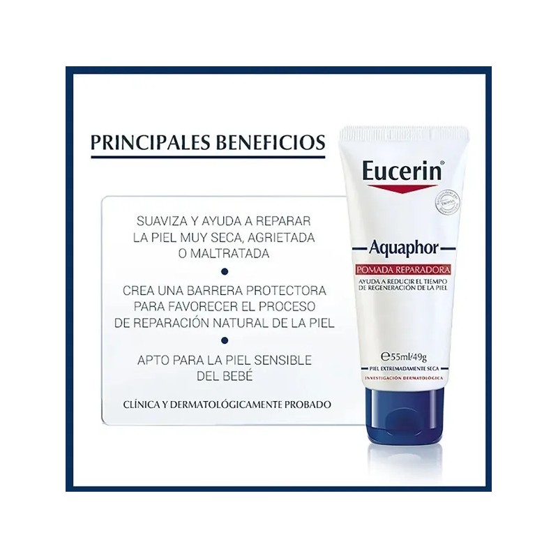 Eucerin Aquaphor Pomada Reparadora Piel Extra Seca 55ml