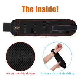 Magnetic Wristband Cool Gadgets,Tool Belts Vest Drill Bit Screw Holder for Holding Adult