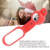 Magnetic Stud Finder Portable Soft Grip Red Magnet Positioning Stainless
