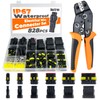 Noxtren 828Pcs 52 Sets Waterproof Automotive Electrical Wire Connectors with