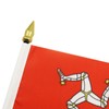 AZ FLAG - Isle of Man Table Flag 4'' x
