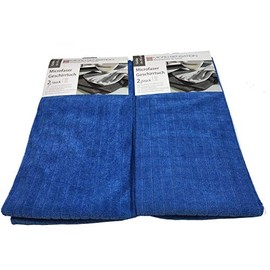 Micro Sensation Microfibre Tea Towel 65 x 45 cm Set of 4 Blue