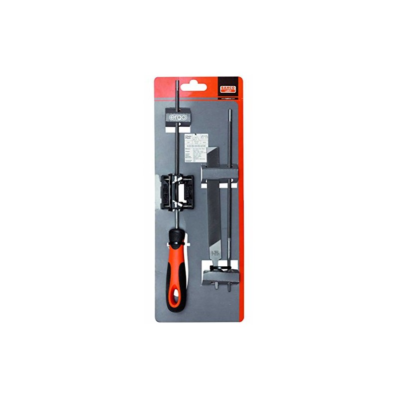 Barco Ergo Chainsaw File Set with Guide 168COMBI4.06922