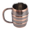 Stainless Steel Beer Mug Double Layer Insulation Multipurpose Safe Ergonomic