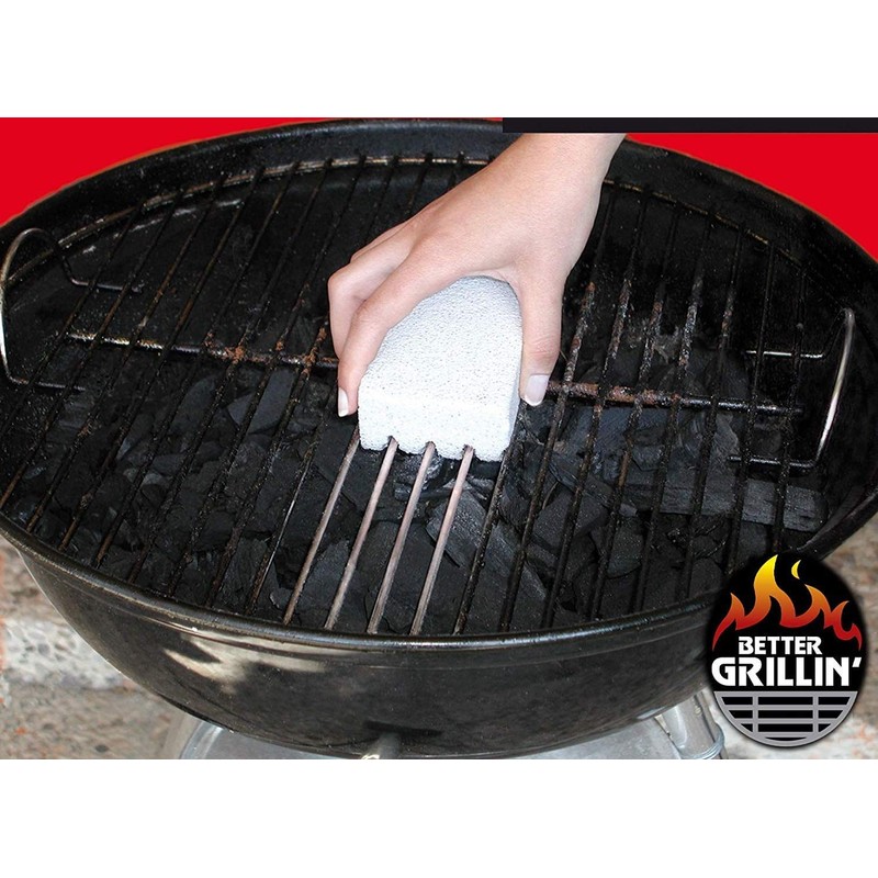 Better Grillin Scrubbin Stone Grill Cleaner-Scouring Brick/Barbecue Grill Brush/Barbecue Cleaner