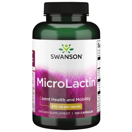 Swanson Microlactin 500 Milligrams 120 Capsules