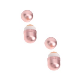 FOMIYES 2pcs Oil-absorbing Volcanic Stone Face Roller Facial for Oily Portable Skin Care Tool for Home Gym Office Promotes Cell Metabolism